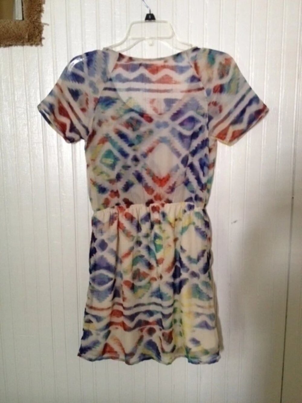 Band of gypsies watercolor dress uo xs